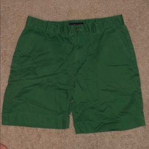 Green U.S polo shorts